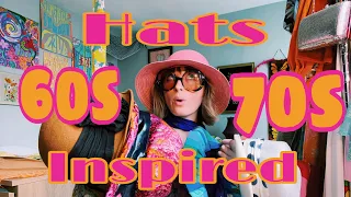 Styling Hats | 1960s 1970s Inpired | Try-On