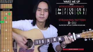 Wake Me Up Guitar Cover Acoustic - Avicii  🎸 |Tabs + Chords|