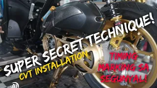 AEROX 155 CVT SECRET TECHNIQUE | SEGUNYAL MARKING