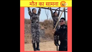 China Army girl training #shorts #youtubeshorts #shortfeed #chinaarmy #army
