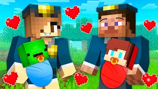 JJ and Mikey Were Adopted By POLICE in Minecraft! - Maizen