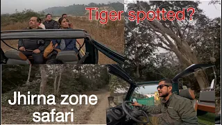 Jhirna zone safari / deer spotted /tiger sighting? #corbettnationalpark #viral #yuvraj  #tiger