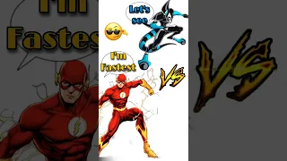 The Flash VS XLR8 | Who is Fast ? | Ben 10 VS Flash(Proof) #shorts #ben10 #marvel #vs #dc