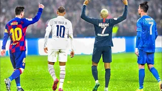 Ronaldo VS Messi VS Neymar VS Mbappe •Skills and Goals 2020 |HD