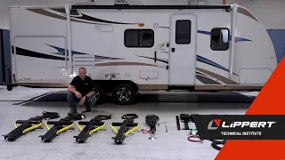 Ground Control Travel Trailer Electric Leveling System with OCTP Aftermarket Video V1