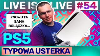 TYPOWA USTERKA KAŻDEJ PS5! #LIVE54