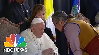 Pope Lands In Canada, Apologizing For The Church’s Indigenous Abuse