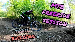 MTB FREERIDE SESSION & TRAIL BUILDING