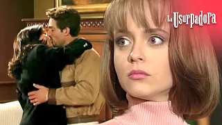 Gema besa a Carlos Daniel frente a Paulina | La Usurpadora 3/3 | C-9 | tlnovelas