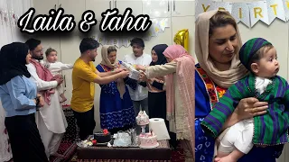 ولاگ سالگره لیلا جان و طاها جان / Laila & taha birthday vlog