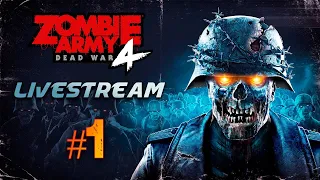 Zombie Army 4: Dead War -  прохождение с Fox Games на макс. сложности #1