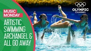 Russian Artistic Swimming perform to Archangel & All Go Away - Rio 2016 | Music Monday