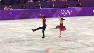 Alex Shibutani and Maia Shibutani 2018 Pyeongchang Olympic Free Dance 114.86