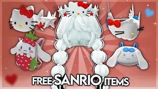 HURRY! GET NEW REAL FREE SANRIO ITEMS 🤩 / FREE HAIR / FREE LIMITEDS /