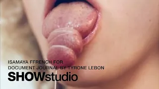 Isamaya Ffrench interviewed by Nick Knight about shooting with Tyrone Lebon: Transformative