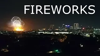 4th of July Fireworks in Fort Worth at the Panther Island Pavilion