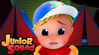 Боится темноты | музыка для малышей | Junior Squad Russia | развивающий мультфильм