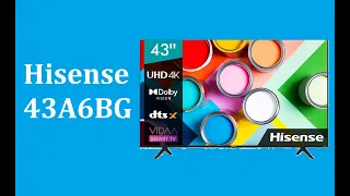 Телевизор Hisense 43A6BG - краткий обзор