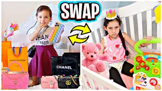 Suri SWAPS Bedrooms With Her 1 Year old BABY Sister!! *Bad Idea* | Jancy Family