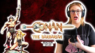 CONAN THE BARBARIAN (1982) MOVIE REACTION! FIRST TIME WATCHING!