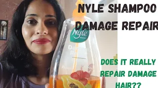 Nyle damage repair shampoo review..#shampoo