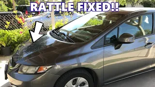 2013 Honda Civic Rattling Noise! Replacing Serpentine Belt and Tensioner