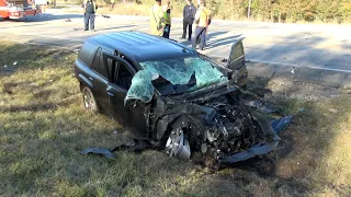 011722 SUV VS 18 WHEELER CRASH SH 105 AT LEE TURNER