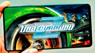 ALGUÉM RECRIOU O NEED FOR SPEED UNDERGROUND 2 PARA CELULAR ANDROID