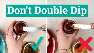 Food Allergy Dos & Don'ts - Double Dipping