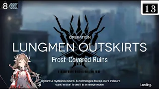 Arknights CC#0 Frost-Covered Ruins Day 13 Risk 8 Guide Low Stars All Stars with Eyja