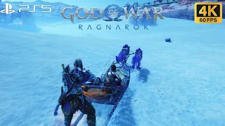 [4K 60FPS UHD] God Of War: Ragnarok - Part 9: Alfheim Side Quests - PS5 Gameplay