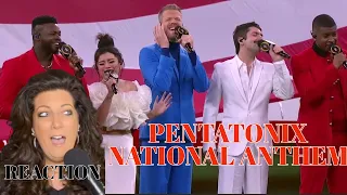 PENTATONIX - NATIONAL ANTHEM/STAR SPANGLED BANNER - REACTION VIDEO