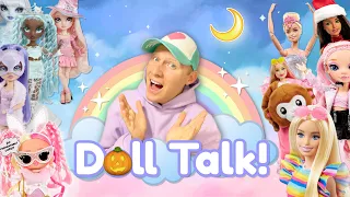 Doll Talk! 🌙🎃👻 Costume Ball Extravaganza! (Rainbow High, LOL OMG, Barbie and Dream Ella)