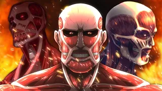 TOUS LES TITANS COLOSSAUX EXPLIQUÉS DANS L'ATTAQUE DES TITANS ! Shingeki no Kyojin - Titan Story #2