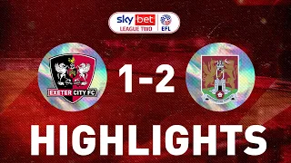 HIGHLIGHTS: Exeter City 1 Northampton Town 2 (7/12/21) EFL Sky Bet League Two