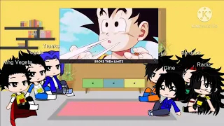 Goku and Vegeta family watch cyber