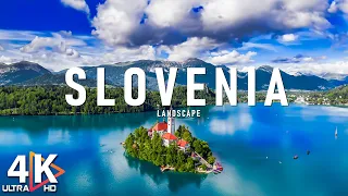FLYING OVER SLOVENIA 4K - Video Ultra HD - Scenic Relaxation Film with Relaxing Music