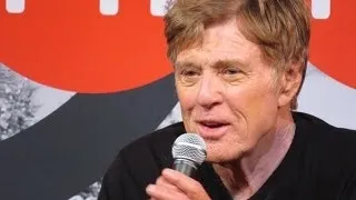 Robert Redford discusses Oscar Snub at Sundance 2014