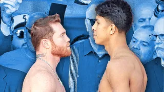 Canelo Alvarez vs Jaime Munguia FULL CARD WEIGH IN AND FACE OFFS