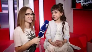 Ева Медведь  Интервью после финала   Голос Дети   Сезон 4