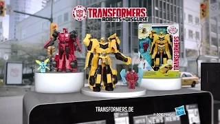 Transformers Deutschland TV-Spot "RID Power Heroes Bumblebee und Sideswipe"