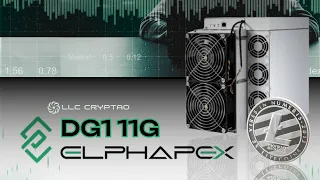 НОВИНКА НА РЫНКЕ АСИК-МАЙНЕРОВ | ОБЗОР ELPHAPEX DG1 11G / МАЙНИНГ CRYPTAO MINING