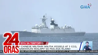 Chinese Navy ship, sinundan ang PCG vessel na papuntang Pag-asa Island | 24 Oras