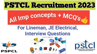 Most Important Theory & MCQ's  of Capacitors. #capacitors.ITI Electrical MCQ .#PSTCLLM SYLLABUS.