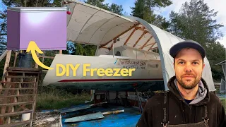 Boat Build: DIY Freezer [E117]