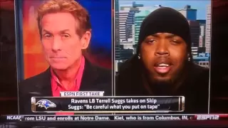 Skip Bayless vs Terrell Suggs