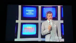 Final Jeopardy Season 2, “Business and Industry” - Chuck Forrest Day 5 (10/4/85)