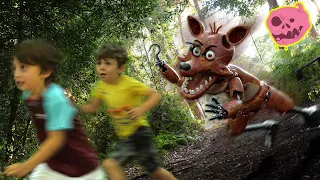 Real FNAF Foxy vs Kids