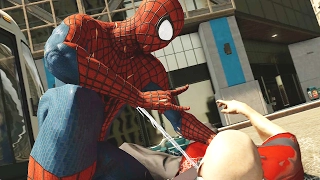 The Amazing Spiderman 2 Free Roam Combat & Stealth Takedowns