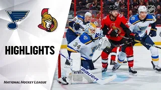 NHL Highlights | Blues @ Senators 10/10/19